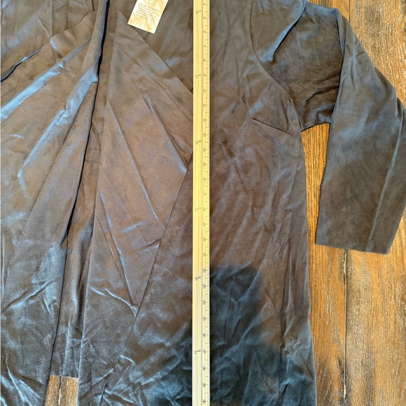 Soft Surroundings Women’s Suede Long Asymmetrical Jacket Size 2X - Picture 4 of 10